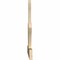 Ekena Millwork Saratoga Rough Sawn Timber Gable Bracket, Douglas Fir, 108"W x 40"H x 2"D x 6"F, 9/12 Pitch GBW108X40X0206SAR00RDF - alternate 4